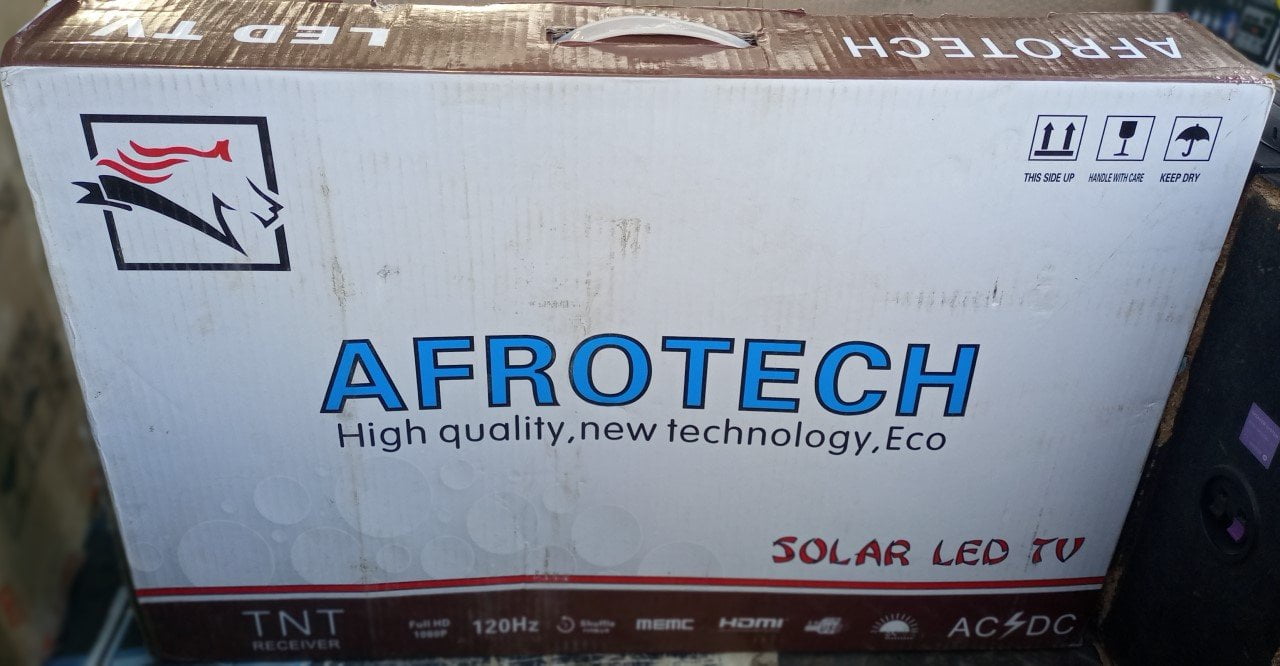 24 inch Television (TV) - Solar-powered - Afrotech - Image 1
