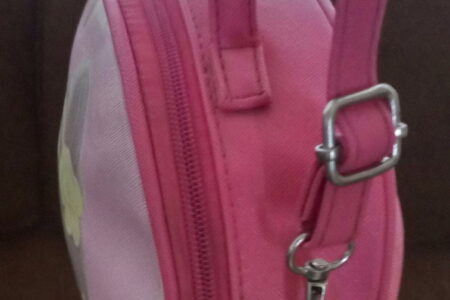 SMALL BABY PINK LADIES BODY BAG - Image 4