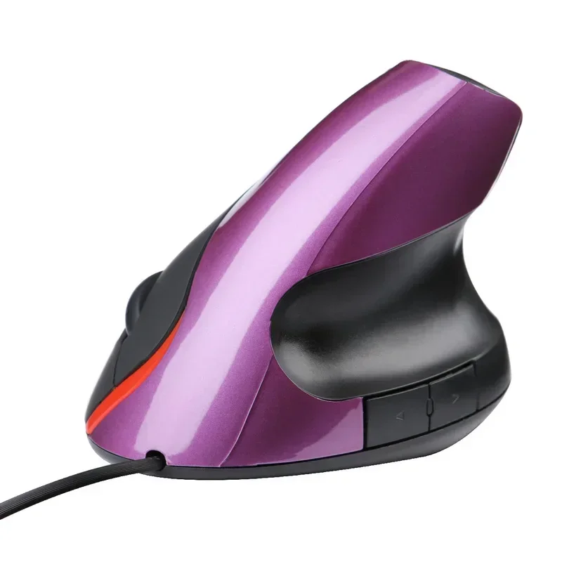 1600DPI USB Vertical Wired Mouse Ergonomic Design Wrist Rest Gaming Mice for PC Laptop Mouse Mouse for Laptop Mouse for Computer - Image 2