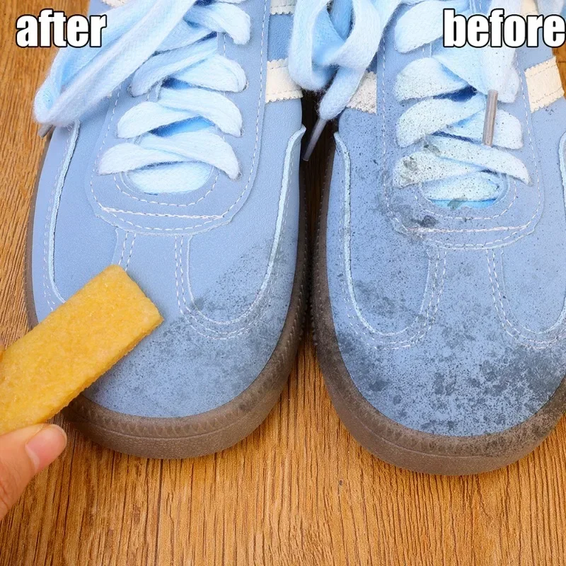 20/1Pcs Natural Shoe Eraser Rubber Block Suede Shoes Boots Cleaning Care Decontamination Shining Wiping Home Leather Cleaner - Image 2