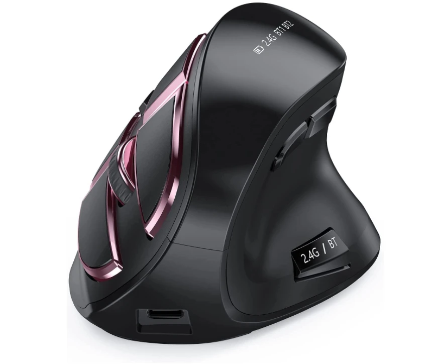 Bluetooth Vertical Wireless Mouse for Tablet Laptop Notebok Rechargeable USB Wireless Mouse Ergonomics Right Hand - Image 7