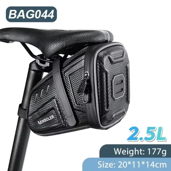 Waterproof Bicycle Saddle Bag With Password Lock MTB Road Bike Saddlebag Reflective Bicycle Tool Holder Bag Bike Accessories