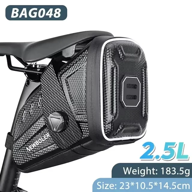 Waterproof Bicycle Saddle Bag With Password Lock MTB Road Bike Saddlebag Reflective Bicycle Tool Holder Bag Bike Accessories - Image 16